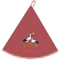 Winkler Ronde handdoek blom alsace