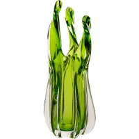 J-Line vaas Serena - glas - groen - small