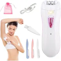 Core Epileerapparaat dames - Epilator Gezicht & Lichaam - Ladyshave – Wit - 12cm x 4cm x 2cm