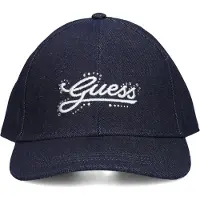GUESS Pet blauw denim / wit