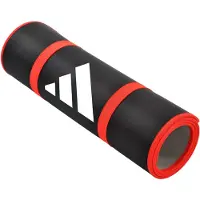 Adidas Core Fitnessmat - 183 cm x 61 cm x 1 cm - Zwart/Rood