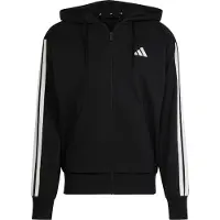 Adidas Sportsweatvest 'Essentials' zwart / wit