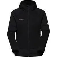 Mammut - Women's Massone ML Hooded Jacket - Fleecevest XL, zwart
