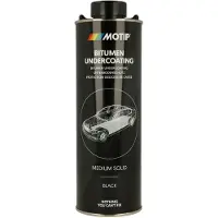 Motip Bitumen Underbodycoating Zwart - 1.000ml onderschroefbus