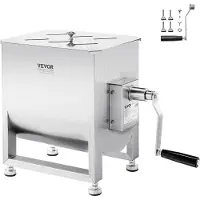 Vevor Handmatige vleesmenger 30 L vleesverwerker (maximaal 13,61 kg vlees mengen)