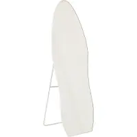 J-Line spiegel Onregelmatig - glas - wit