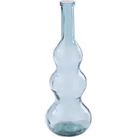 J-Line vloervaas - glas - lichtblauw