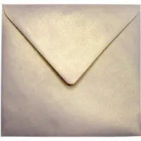 Netuno Metallic (parelmoer) roze enveloppen vierkant K4-153 - 153 x 153 mm - 25 stuks - NK natgelijmde - 120 gram - Aster Metallic -