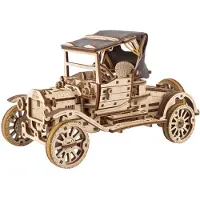 Ugears Houten 3D Model - Model T Retro Car