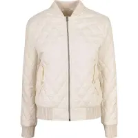 Urban Classics Tussenjas 'Diamond' crème