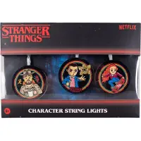 Ginza.se Stranger Things - lichtsnoer - met personages - 9 lampjes - 3,15 meter lang - USB-C