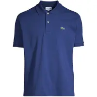 Lacoste Poloshirt donkerblauw wijde fit