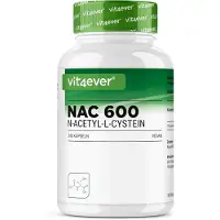Vit4ever NAC - N-Acetyl L-Cysteïne 240 capsules met elk 600 mg - 8 maanden voorraad - Zonder toevoegingen - Veganistisch - Hoog gedoseerd