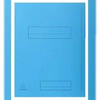 Exacompta 5x SUPER 210 - Pak van 50 mappen met 2 kleppen - 24x32cm - - Lichtblauw - 335006E