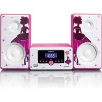 Ginza.se MC-020 Princess - Micro-set met FM Radio, Bluetooth, USB en AUX ingang - Princes