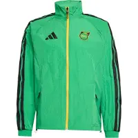 Adidas Sportjas 'Jamaika x Bob Marley' geel / groen / zwart