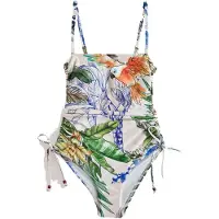 Next Shaping-badpak blauw / groen / oranje / wit