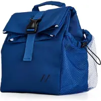 Muitomas Koeltas 8 Liter - Thermische isolatie - Eén centraal compartiment - Zijvak voor fles - Verstelbare schouderriem - Blauw