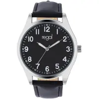 Lucardi Analoog horloge 'Klassisch' goud / zwart / zilver