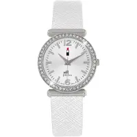 Lucardi Analoog horloge 'Farbenfroh' zilver / wit