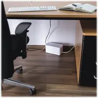 Hama opbergbox stekkerdoos mini wit