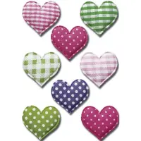 Herma Stickers harten, stof - 10 stuks