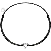 Glanzstücke Armband zwart / zilver