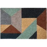Beliani KIPMIK - Deurmat - Meerkleurig - 40 x 60 cm - Kokos