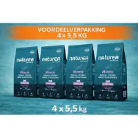 NATUREA Grainfree Cat Lands Miacis Salmon Chicken Rabbit Anchovies 4x 5,5 kg Voordeelverpakking - Kat