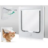 Core Kattenluik met Tunnel - Kattenluik - Kattenluik met Tunnel Petsafe - Wit - 28cm x 24cm x 6cm