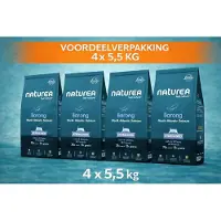 NATUREA Cat Lands Barong North Atlantic Salmon 4x 5,5 kg Voordeelverpakking - Kat