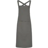 Premier Cross Back Barista Slabberschort (Donkergrijs)