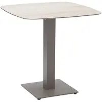 Garden Impressions Tobi bistro tuintafel 75x75 cm - taupe