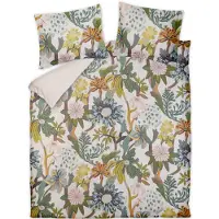 Vandyck Dekbedovertrek Enchanted Multi Satijn-240 x 200 / 220 cm | Lits-Jumeaux