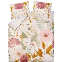 Vandyck Dekbedovertrek Lunaria Multi Satijn-200 x 200 / 220 cm | 2-Persoons
