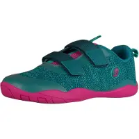TROLLKIDS - Kid's Eikefjord Barefoot Hiker - Barefootschoenen 25, smaragd / rubine