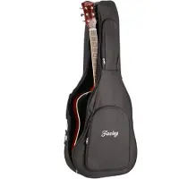 Fazley Carrier D4WB Deluxe gigbag voor westerngitaar zwart