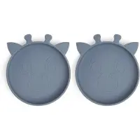 Nuuroo Akila silicone plate 2-pack Giraf
