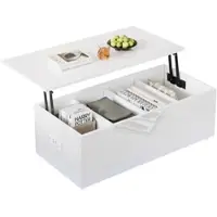 MODFU Bedframe 90x200 cm – wit – hoogslaper met bureau, hoge reling en dubbele trap – EN747