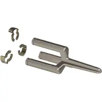 Hellermanntyton TPPexpand3.3_Prong Reservedoorn Zilver Metaal Inhoud: 1 stuk(s)