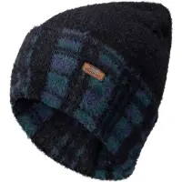 Trespass Heren Atlas Tartan Omkeerbare muts (Zwart)