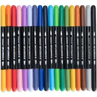 Staedtler Viltstift 3187 TB18 3.0 mm 18 stuk(s)