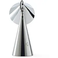 Tom Dixon Tafellampe , POSE, dimbare, Metallic, Woonkamer, Kunststof, Designer