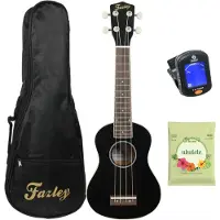 Fazley K21B-W sopraan ukelele starterset