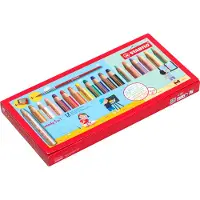 Stabilo Woody 3 in 1 Kleurpotloden Kleurenassortiment 880/18-4 18 Stuks