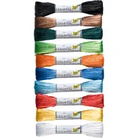 Folia Edelbast, 40 mm x 30 m, farbig sortiert