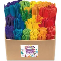 Colorations - gekleurde houten knutselstokjes klaslokaal pakket, 1200st.