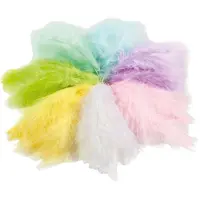 Folia Flauschfedern, 100 g, Pastellfarben