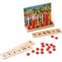 Toys for Life Zoek en Tel - Educatief houten speelgoed - 3 tot 6 jaar