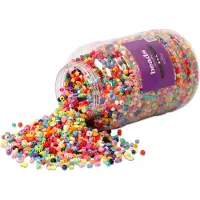 Creativ Company CC Plastic Kralen Emmer 6-20 mm Multi 8100 stuks
